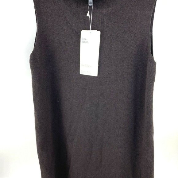Eileen Fisher Funnel Dress Petite Small Sleeveless - Picture 1 of 8